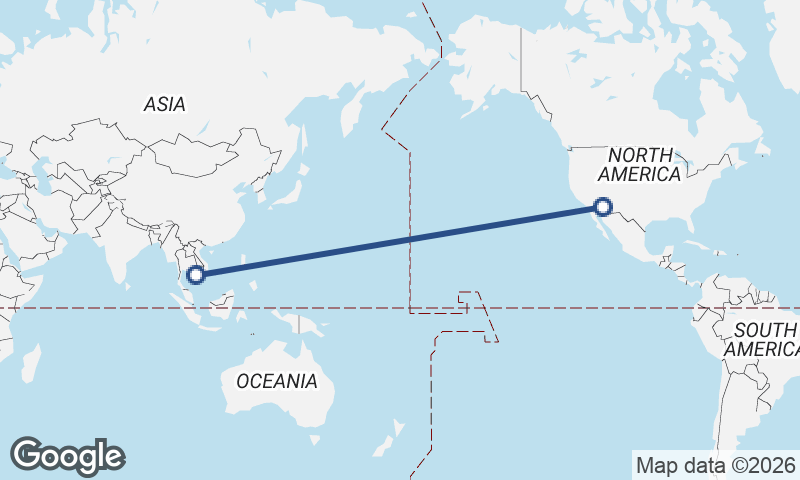 Phnom Penh to Phoenix