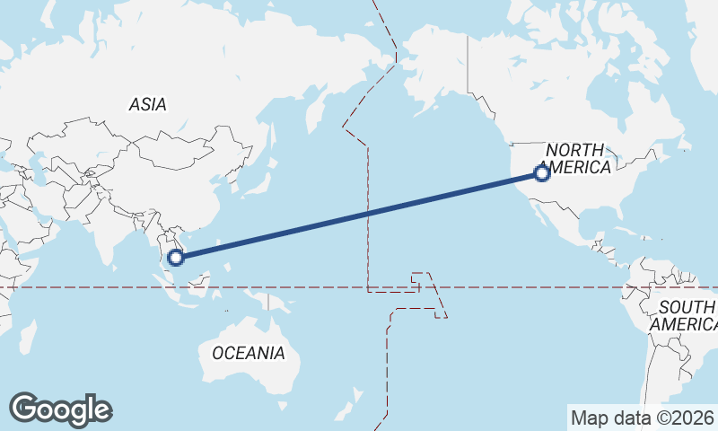 Phnom Penh to Salt Lake City