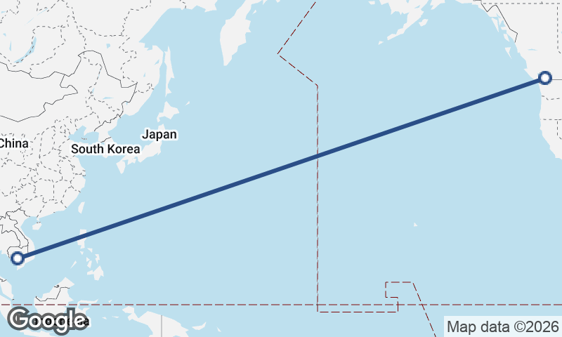 Phnom Penh to Vancouver