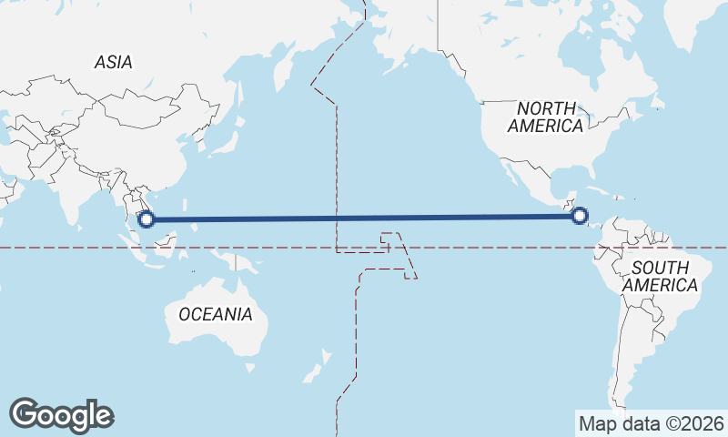 Managua to Ho Chi Minh City