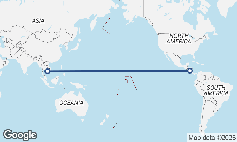 Managua to Phnom Penh