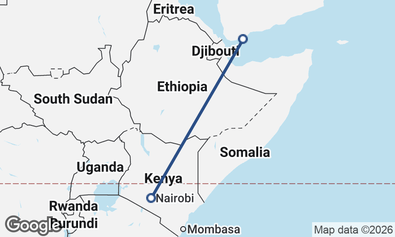 Aden to Nairobi
