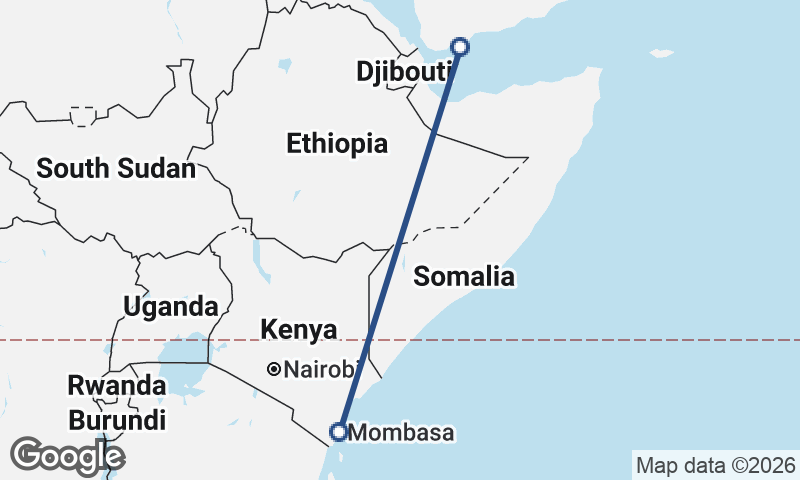 Aden to Mombasa