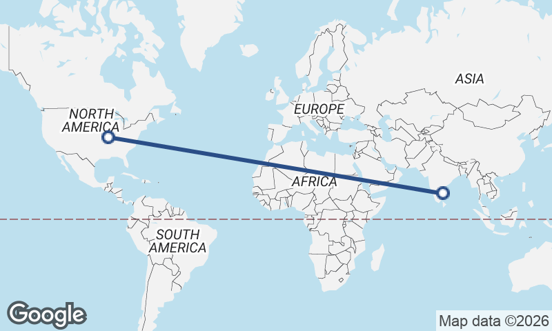 Chennai to St. Louis