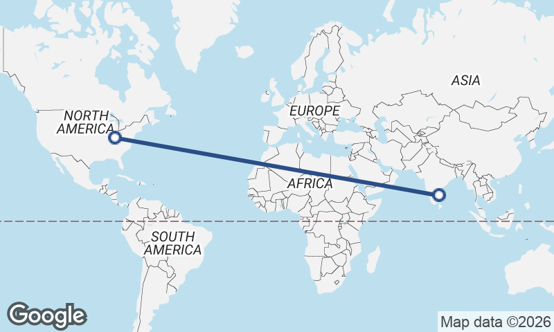 Chennai to Cincinnati