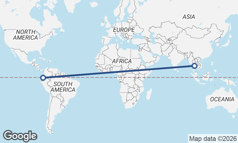 Bangkok to Quito