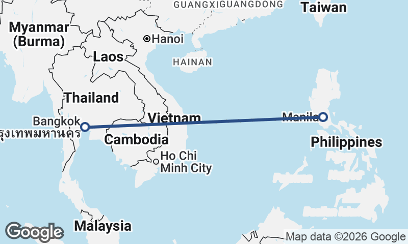 Manila to Bangkok