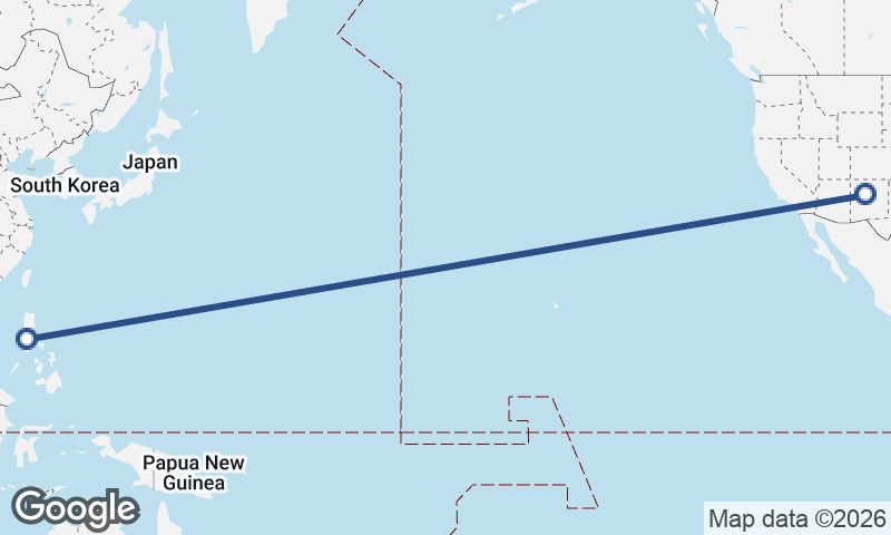 Manila to Albuquerque