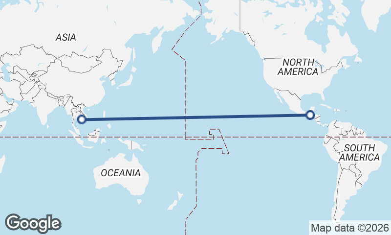 Guatemala to Cambodia