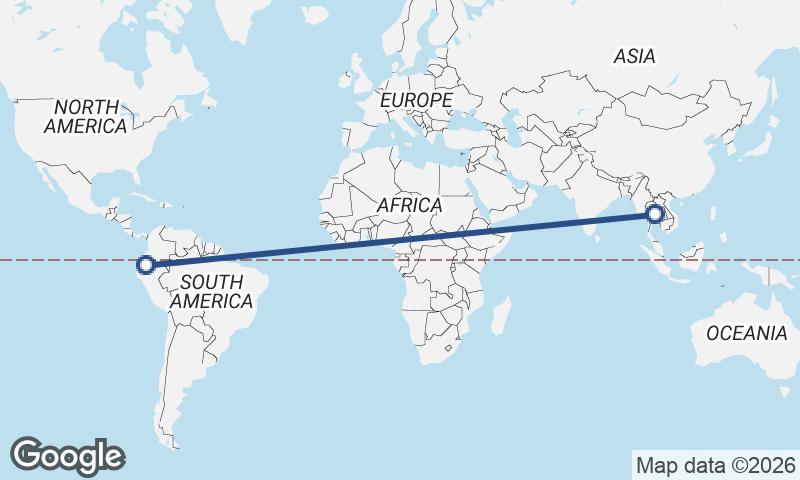 Thailand to Ecuador