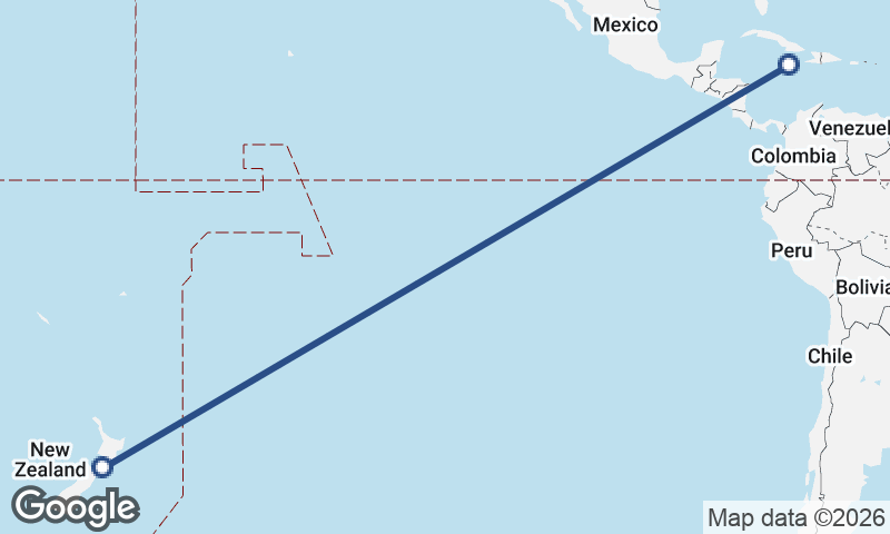Kingston to Wellington