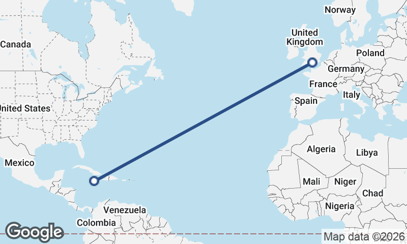 Kingston to Southampton