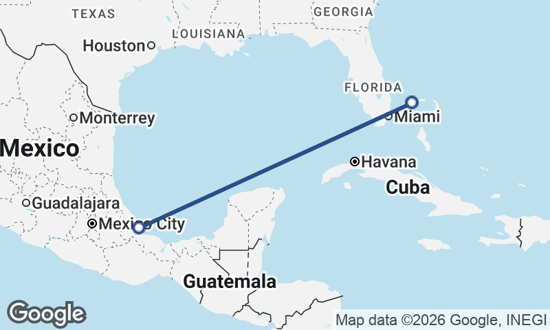 Veracruz to Freeport City