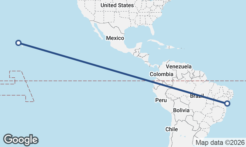 Honolulu to Salvador