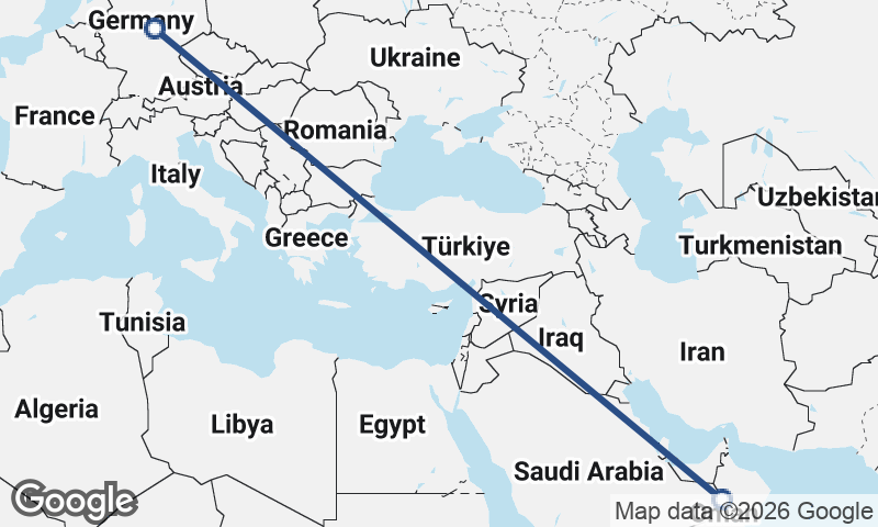 Oman to Germany
