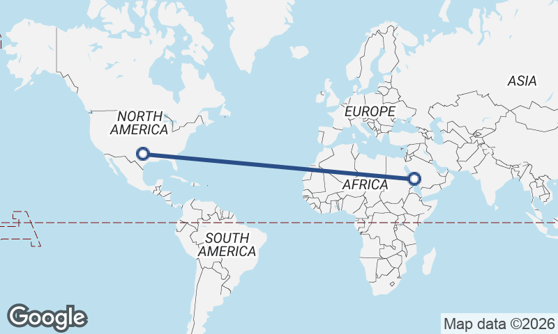 Jeddah to Fort Worth