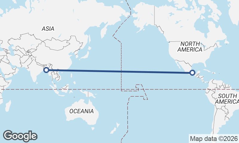Chittagong to Veracruz