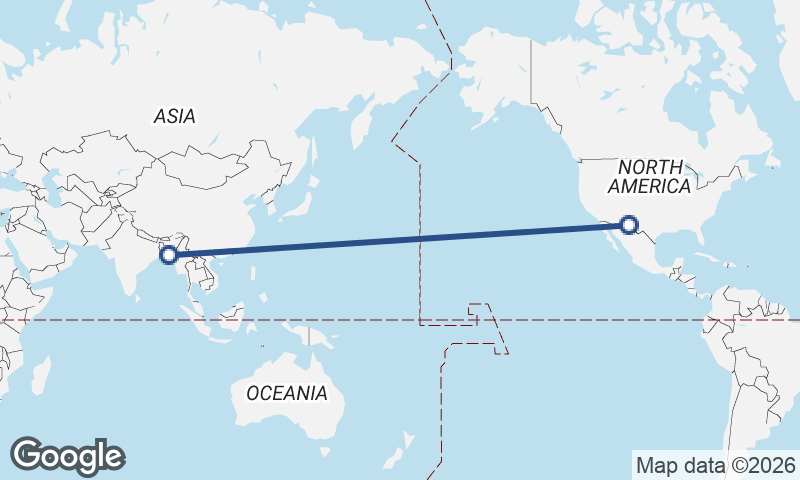 Chittagong to Juárez