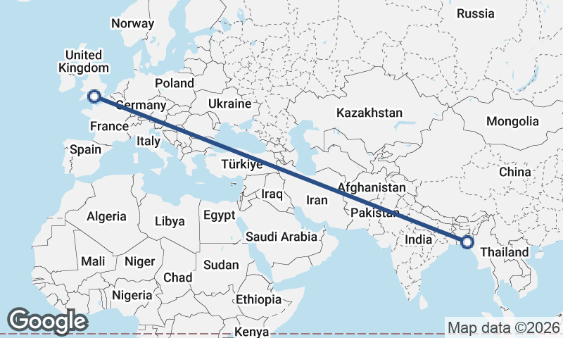 Chittagong to Southampton