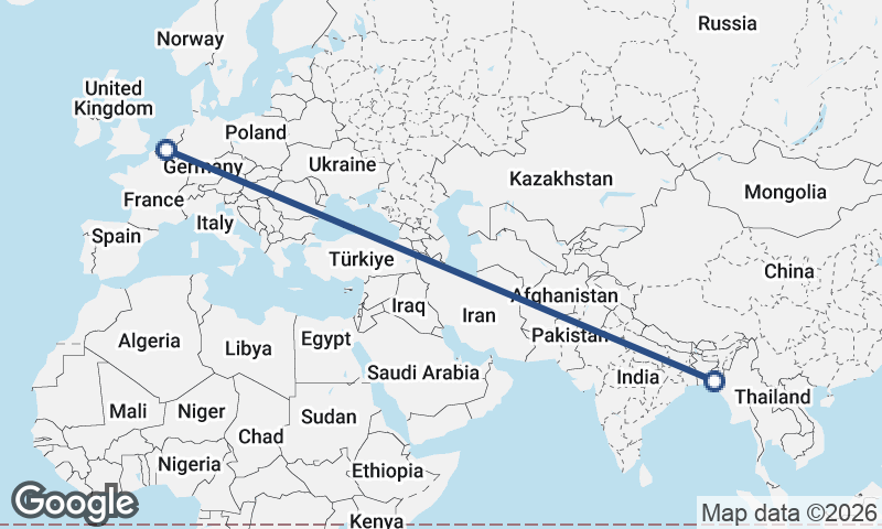 Chittagong to Antwerp