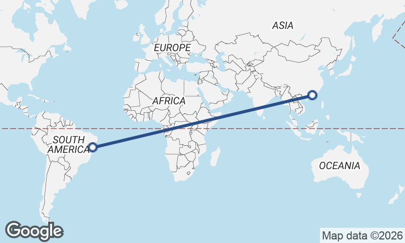 Shenzhen to Salvador