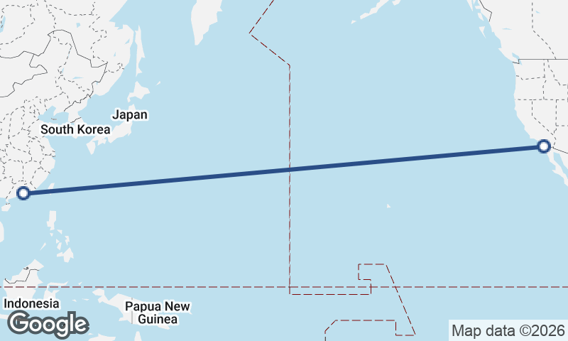 Shenzhen to San Diego