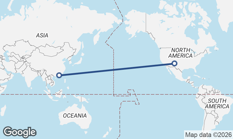 Shenzhen to Albuquerque