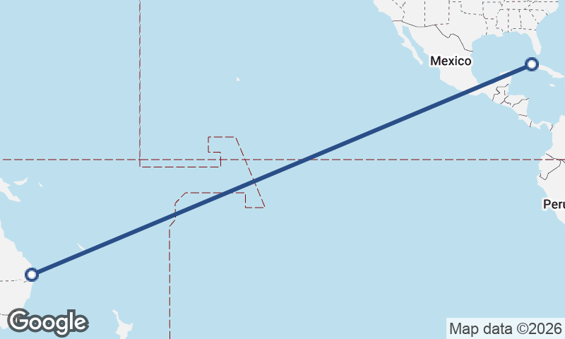 Havana to Brisbane
