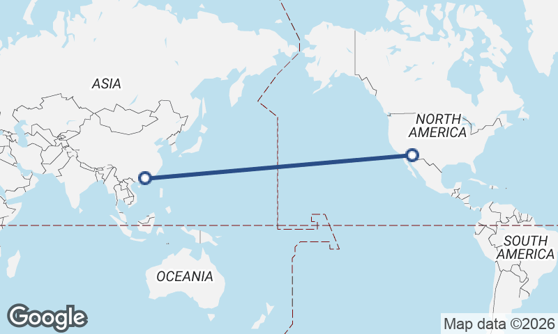 Guangzhou to Phoenix