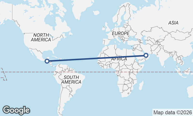 United Arab Emirates to Guatemala