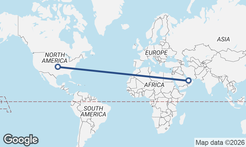 United Arab Emirates to United States