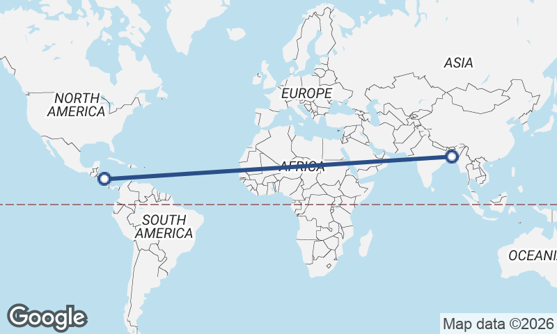 Bangladesh to Nicaragua