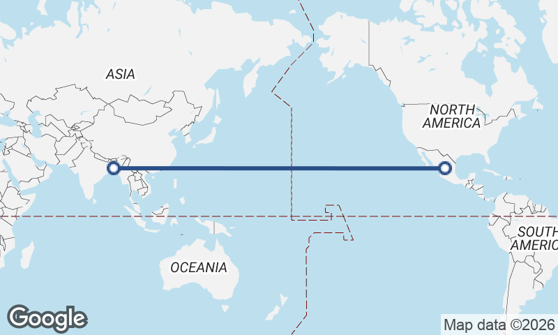 Bangladesh to Mexico