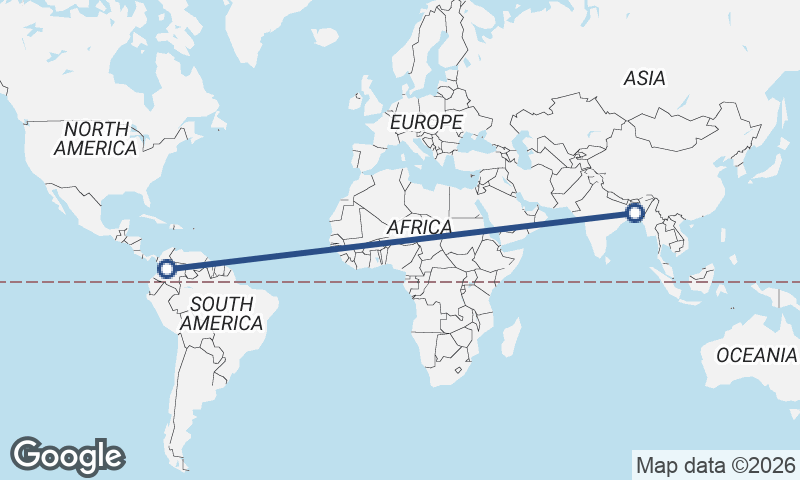 Bangladesh to Colombia