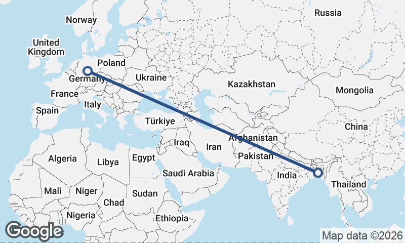 Bangladesh to Germany