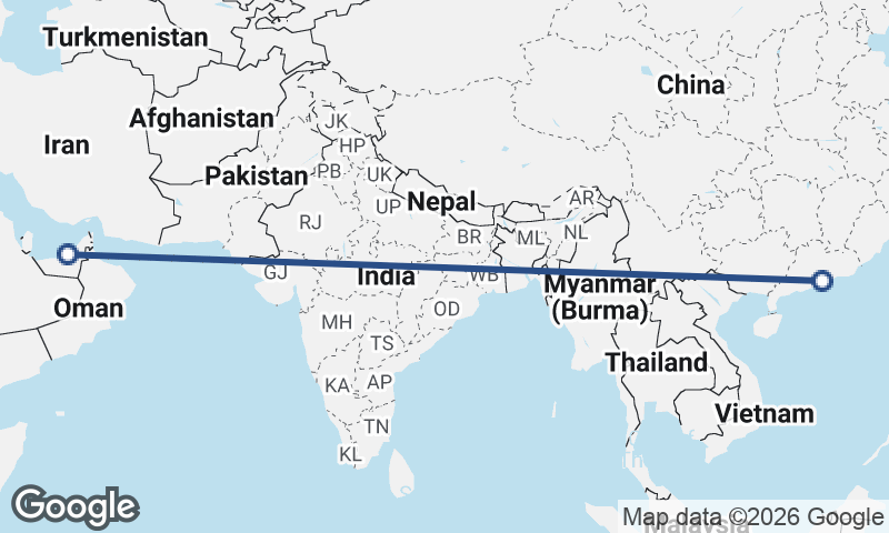 Abu Dhabi to Shenzhen