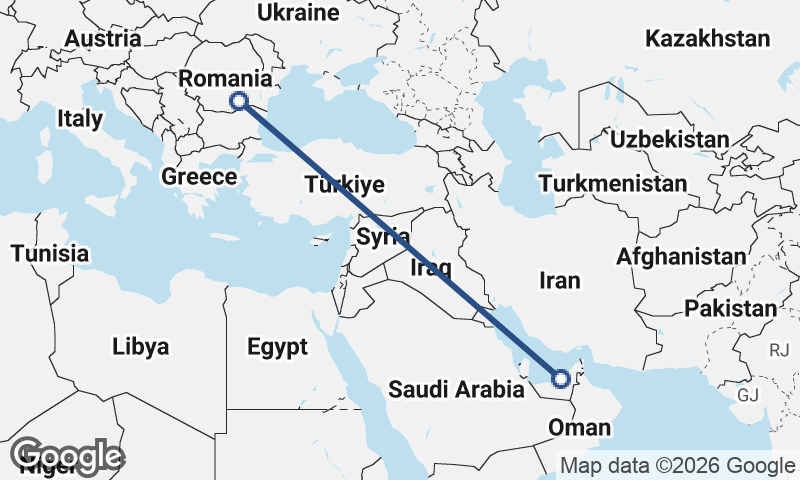 Abu Dhabi to Bucharest
