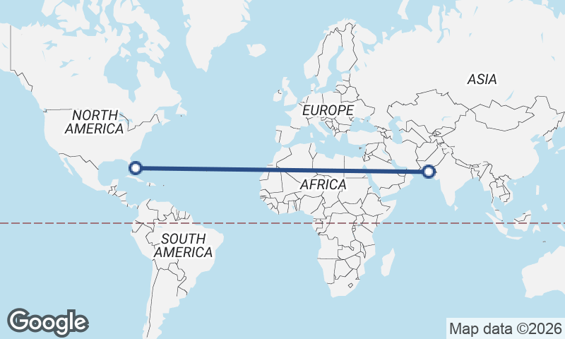 Karachi to Freeport City