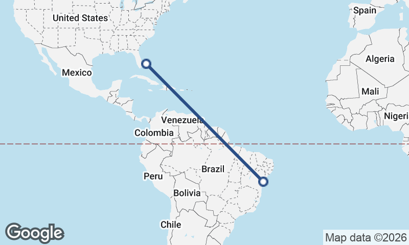 Freeport City to Salvador