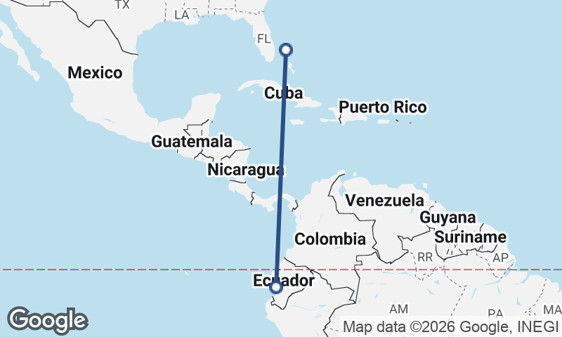 Freeport City to Guayaquil