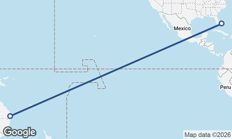 Freeport City to Brisbane