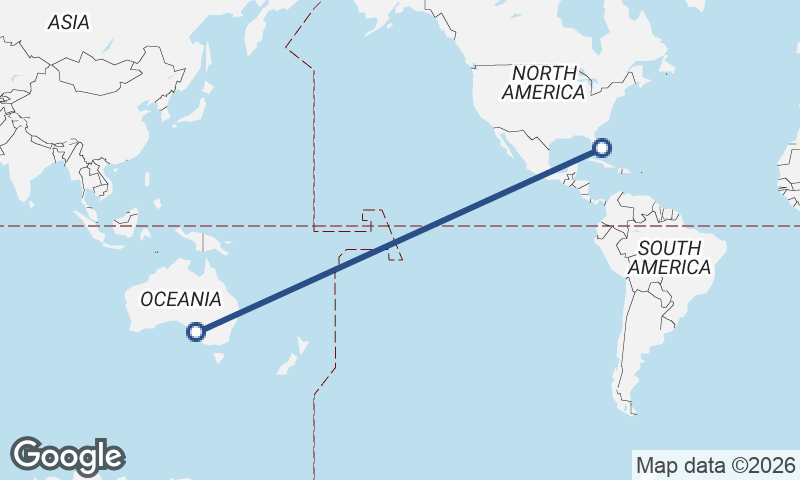 Freeport City to Adelaide