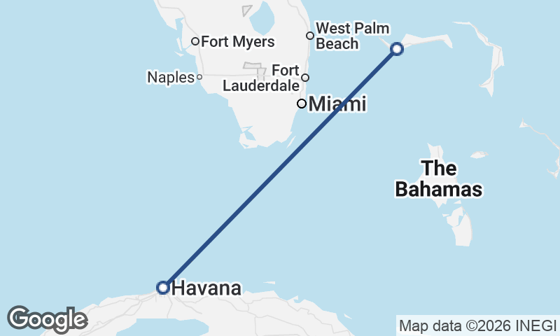 Freeport City to Havana