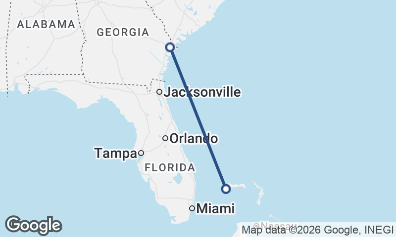 Freeport City to Savannah