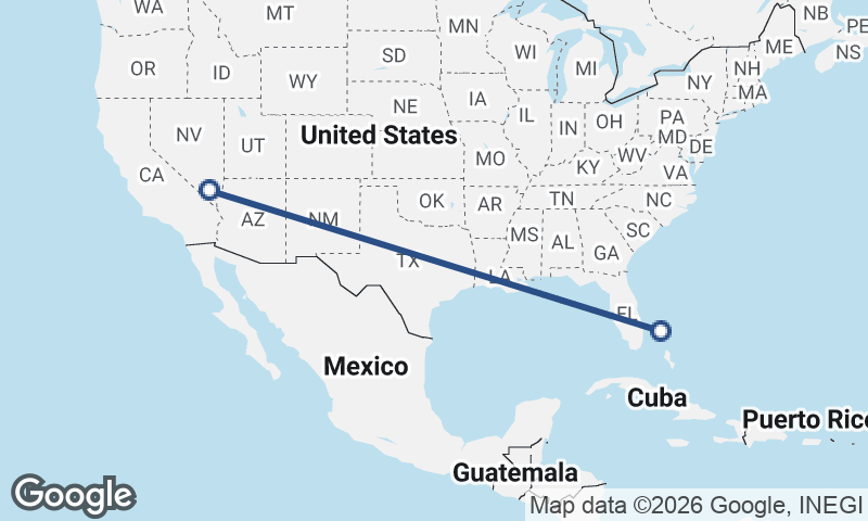 Freeport City to Las Vegas