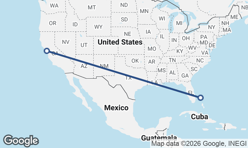 Freeport City to Oakland