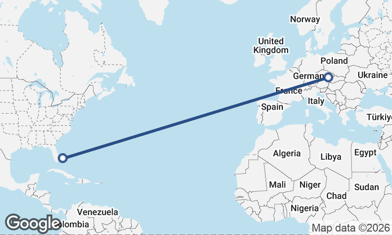 Freeport City to Brno