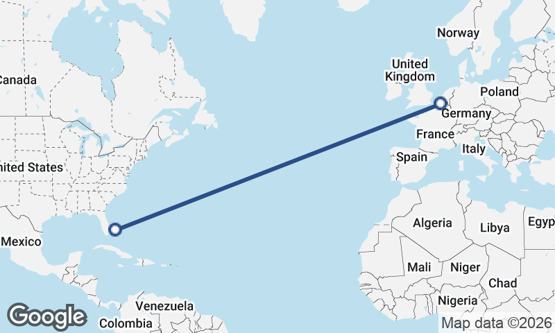 Freeport City to Ghent