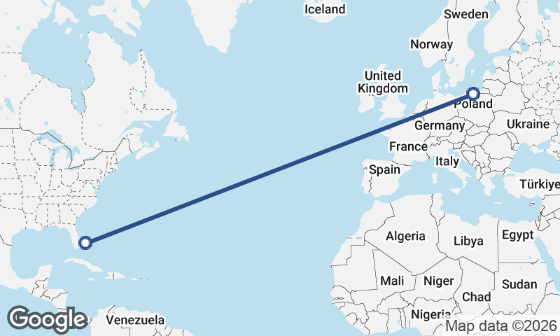 Freeport City to Gdańsk