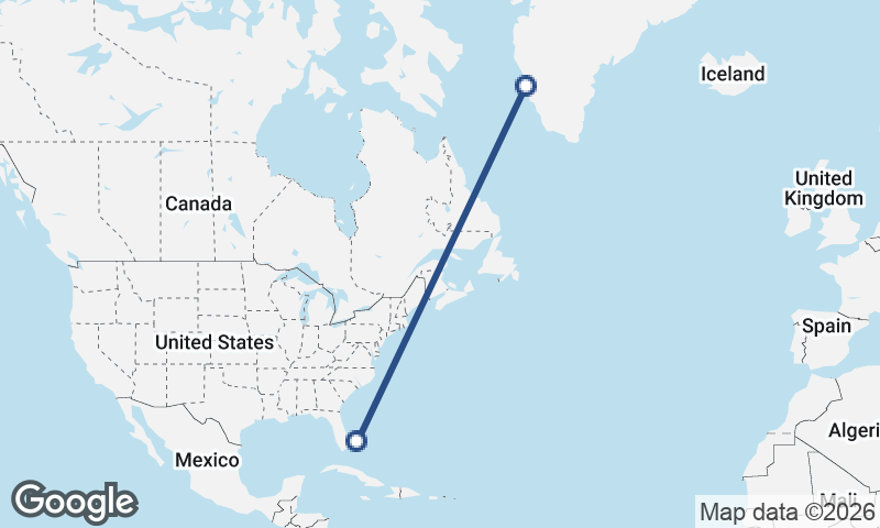 Freeport City to Nuuk